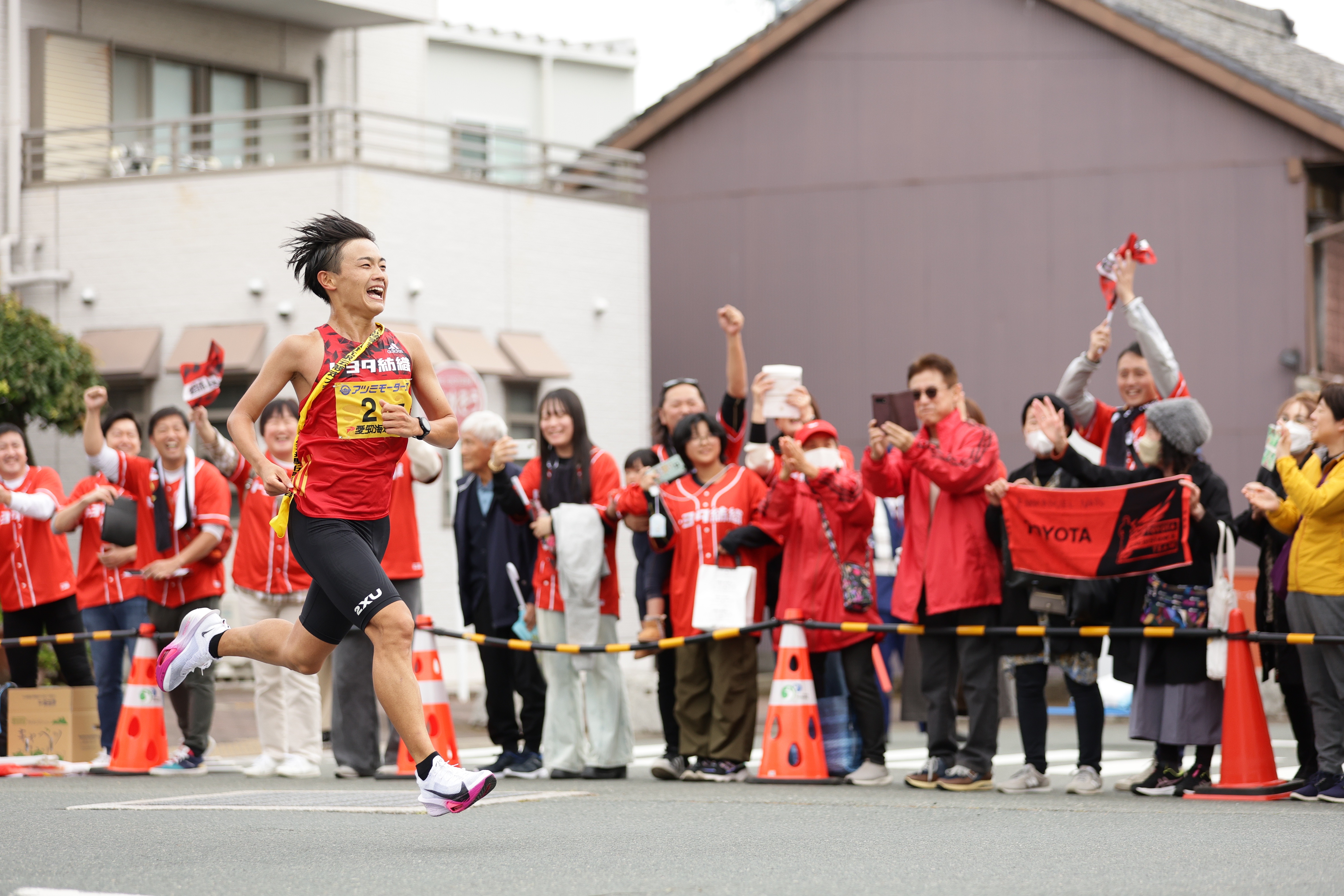 中部駅伝　小渕