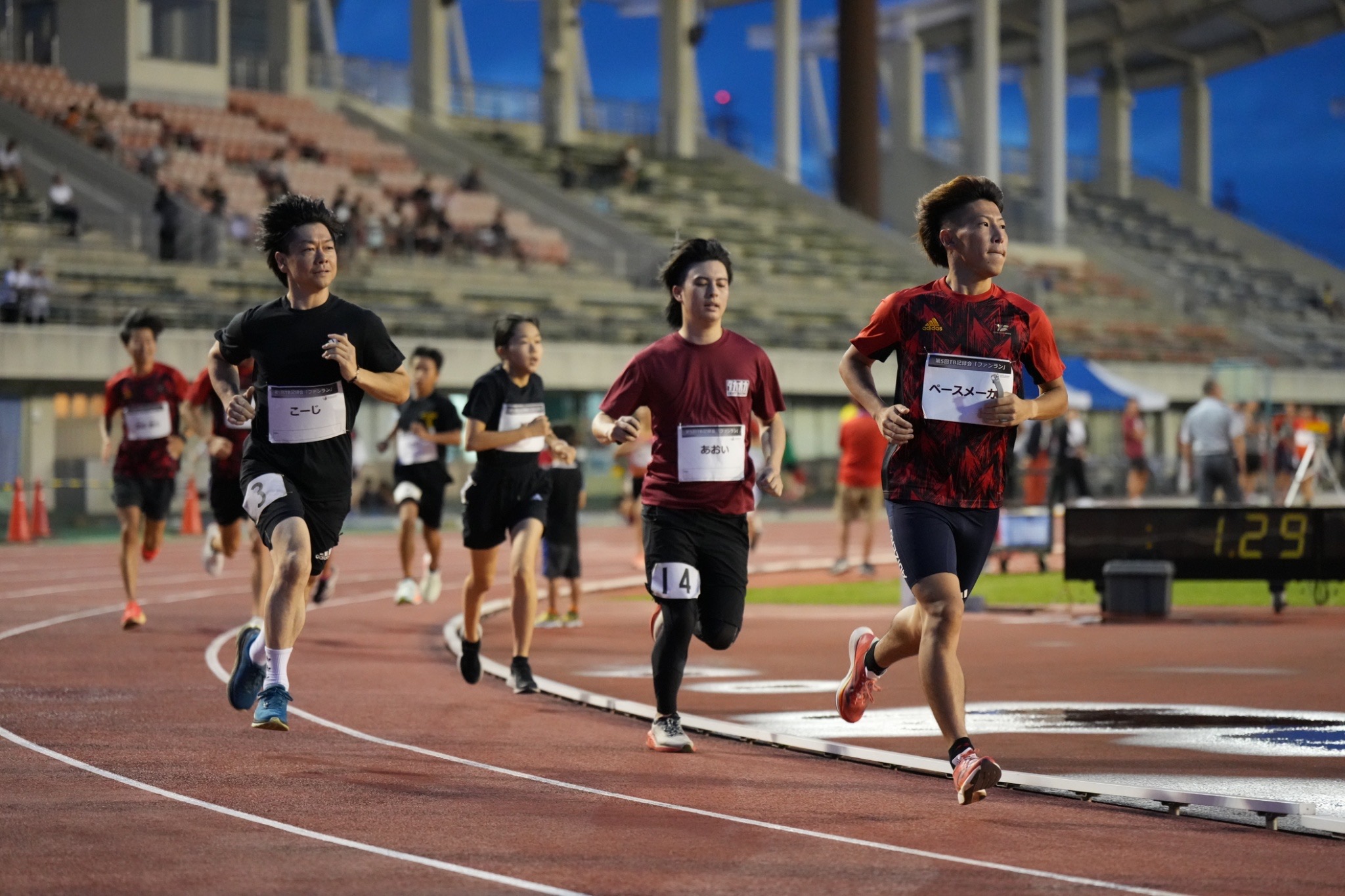 TB記録会800m1